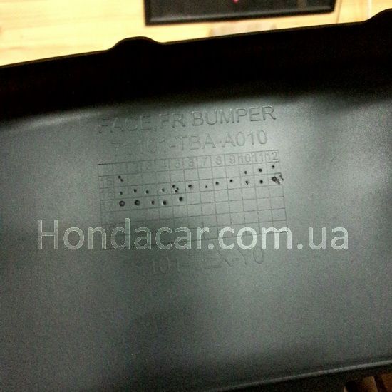 Бампер передний Honda 04711-TBA-A00ZZ