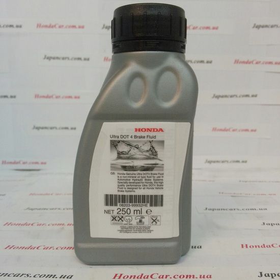 Гальмівна рідина DOT-4 Honda 08203-99932HE 0.25л