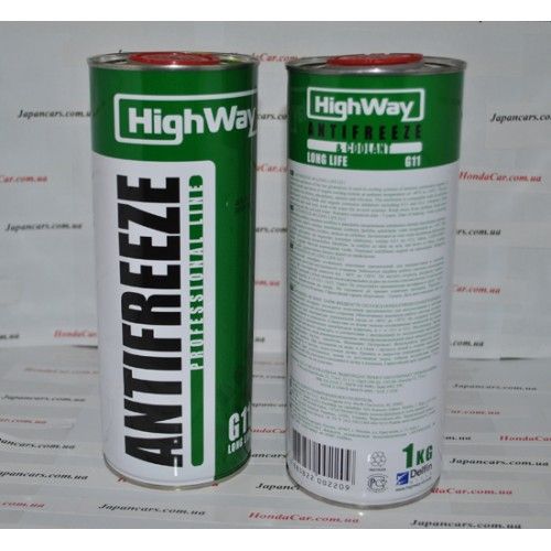 Охлаждающая жидкость HIGHWAY G11 10001 1Л