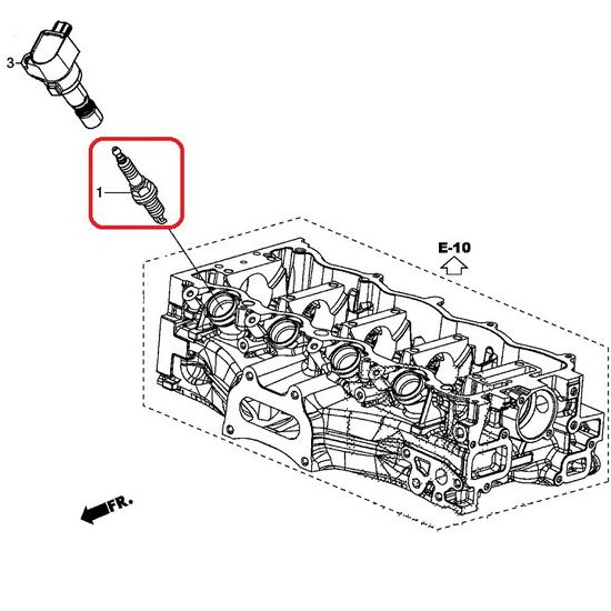 Свечи зажигания Honda 12290-R41-L01