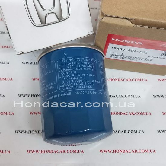 Фильтр масляный двигателя Honda 15400-RBA-F01