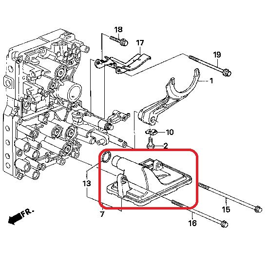 Фильтр АКПП Honda 25420-PRP-003