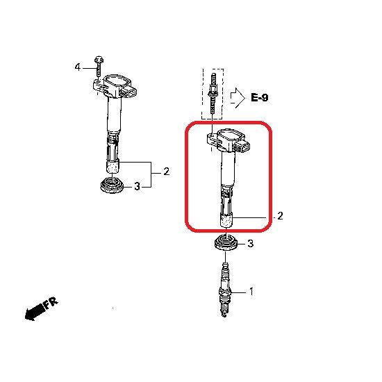 Котушка запалювання Honda 30520-PNA-007