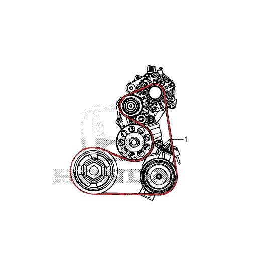 Ремень приводной Honda 31110-5B0-Y01