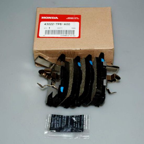 Тормозные колодки задние Honda 43022-TP6-A00