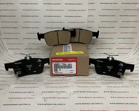 Тормозные колодки задние Honda 43022-TVA-A51