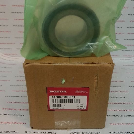 Подшипник ступицы переднего колеса Honda 44300-T0G-951