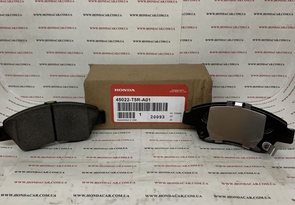 Тормозные колодки передние Honda 45022-T5R-A01