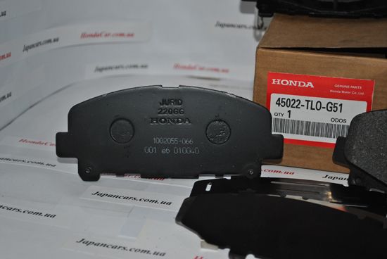 Тормозные колодки передние Honda 45022-TL0-G51