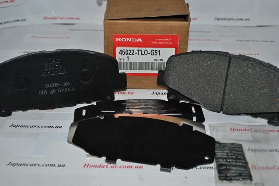 Тормозные колодки передние Honda 45022-TL0-G51