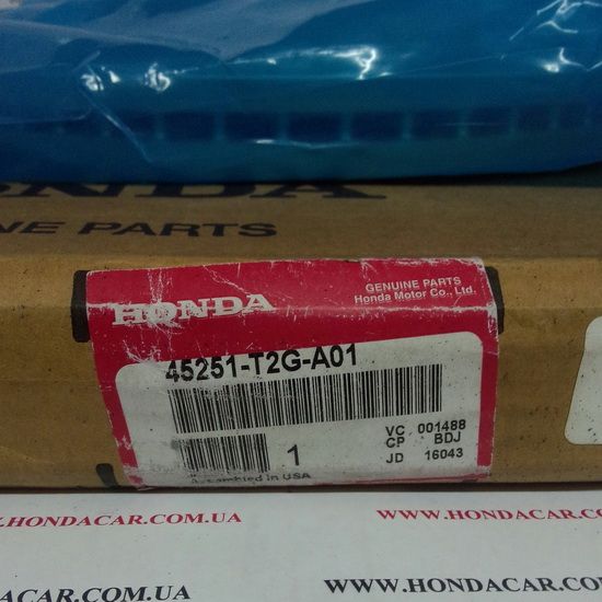 Тормозной диск передний Honda 45251-T2G-A01