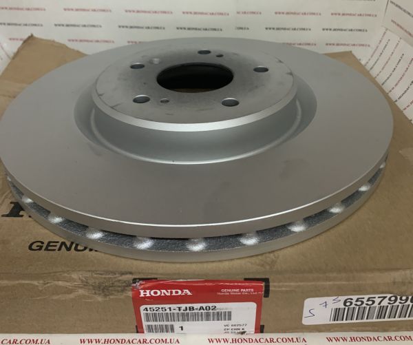 Тормозной диск передний Honda 45251-TJB-A02