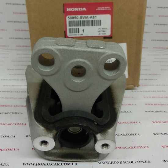 Подушка двигателя левая (КПП) Honda 50850-SWA-A81