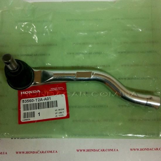 Наконечник рулевой тяги левый Honda 53560-T2A-A01