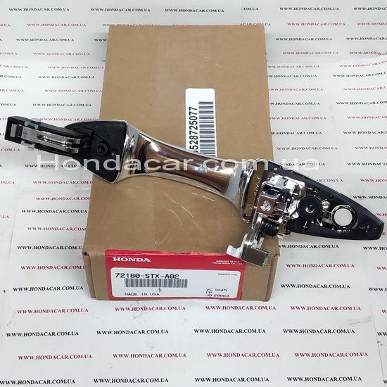 Внешняя ручка передней левой двери Honda 72180-STX-A02
