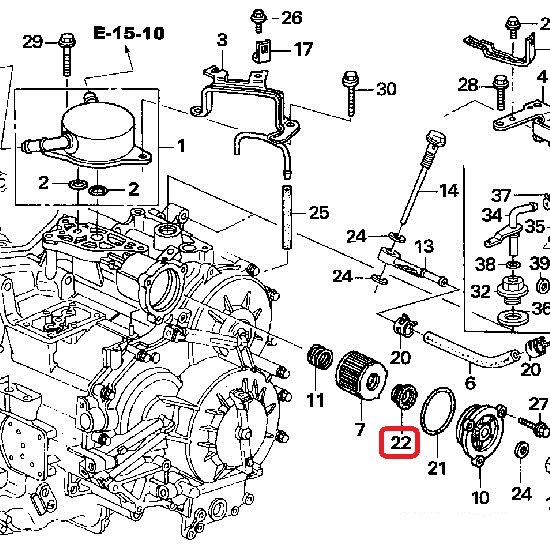 Уплотнительное кольцо фильтра АКПП Honda 91302-RAY-003