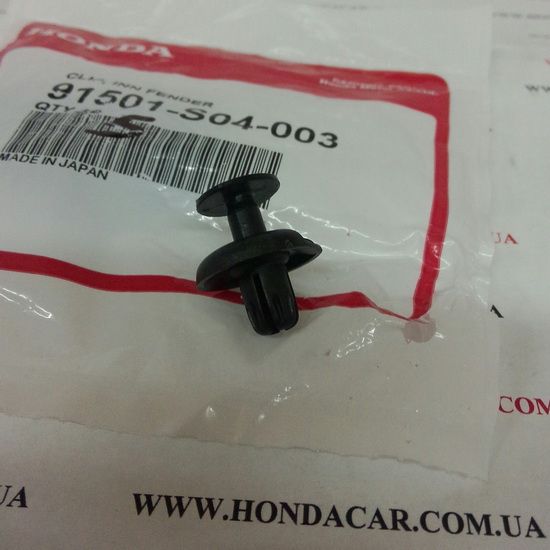 Клипса крепежная Honda 91501-S04-003