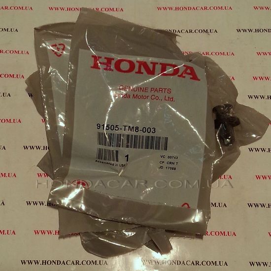 Клипса крепежная Honda 91505-TM8-003