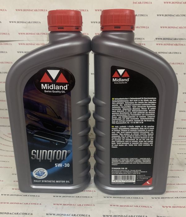 Мастило моторне 5W30 Syngron Midland