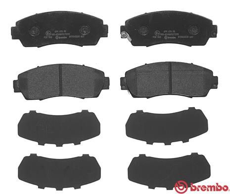 Тормозные колодки передние Brembo Р28068