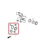 Ремкомплект переднего суппорта Honda 01463-T2G-A00