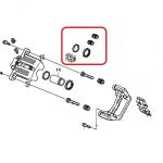 Ремкомплект заднего суппорта Honda 01473-SJA-000