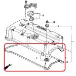 Прокладка клапанной крышки Honda 12341-RAA-A00