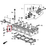 Прокладка клапана рециркуляции Honda 15845-PNA-003