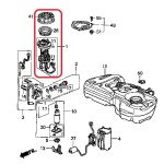 Фильтр топливный Honda 16010-S9A-000
