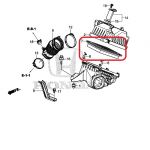 Фильтр воздушный Honda 17220-R6A-J00