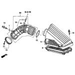 Патрубок воздушный Honda 17228-RBA-000