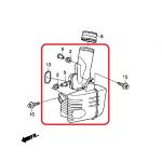 Резонатор воздушного фильтра Honda 17230-RL6-E00