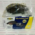 Тормозные колодки передние Icer 181887