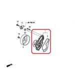 Водяной насос комплект Honda 19200-RL6-G01