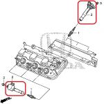 Катушка зажигания Honda 30520-R70-S01