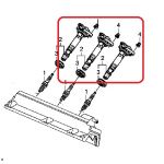 Катушка зажигания Honda 30520-RN0-A01