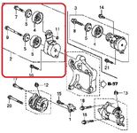 Натяжитель приводного ремня в сборе Honda 31170-RCA-A03