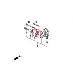 Ролик натяжителя приводного ремня Honda 31180-RAA-A01