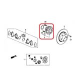 Ступица заднего колеса Honda 42200-TR0-A01