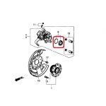 Ремкомплект заднего суппорта Honda 43214-TV0-E01