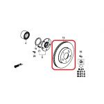 Тормозной диск передний Honda 45251-SMG-G11