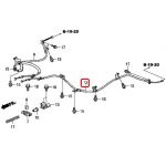 Трос стояночного тормозна левый Honda 47560-SWA-013