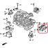 Подушка двигателя (CVT) верхняя Honda 50870-T2F-A02