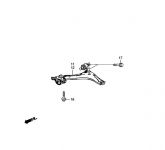 Рычаг передней подвески правый нижний Honda 51350-T2A-A03