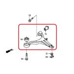 Рычаг передней подвески правый нижний Honda 51350-SCA-S00