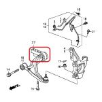 Сайлентблок переднего нижнего рычага левый Honda 51395-SZA-A03