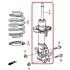 Амортизатор передний правый Honda 51611-TR0-E04