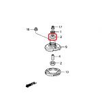 Втулка амортизатора переднего Honda 51631-SL0-003