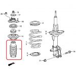 Пыльник амортизатора передний Honda 51687-STX-A51