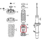 Отбойник переднего амортизатора Honda 51722-SJA-E01